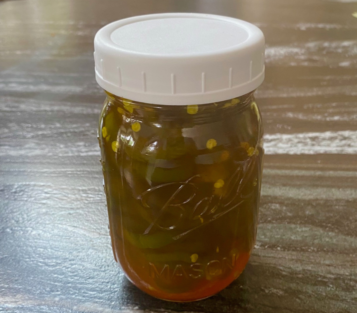Reduced sugar candied jalapeños deliver that amazing sweet and hot jalapeño flavor without the overpowering sweetness.