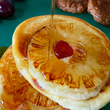 Bringing back this vintage classic in breakfast form with these Pineapple Upside Down Pancakes.
