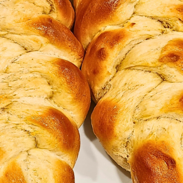 Super fluffy and light with a golden crust and slightly sweet taste