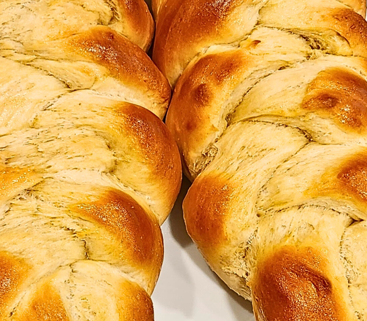 Super fluffy and light with a golden crust and slightly sweet taste