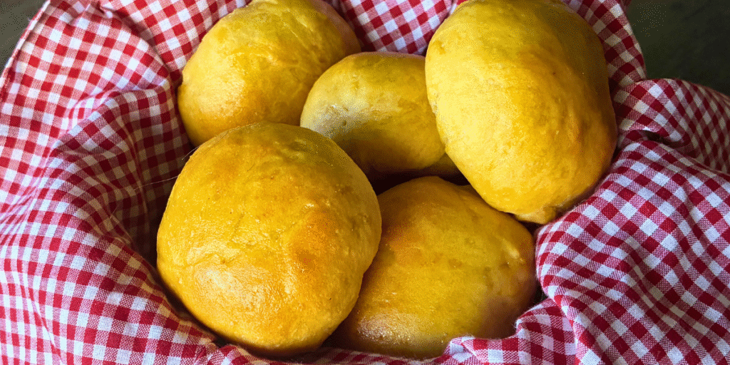 Maple Honey Glazed Sweet Potato Rolls