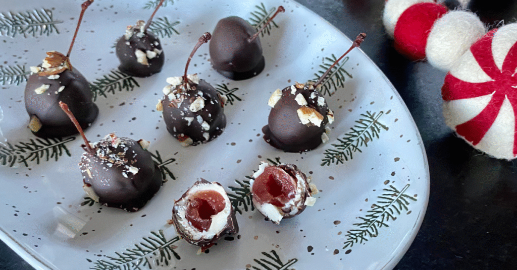 Chocolate Covered Almond Cherries