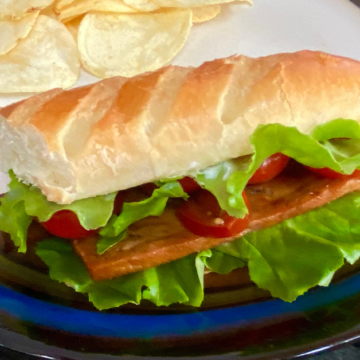 This TLT (Vegan Tofu BLT) has all the flavors of the original but is completely plant based.