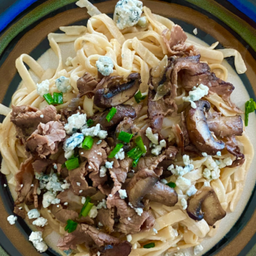 This Super Simple Blue Cheese Pasta comes together in just 20 minutes.