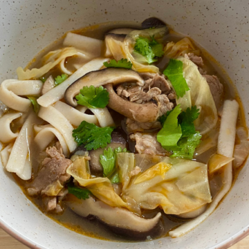 This weeknight pho is easily modified for a variety of diets.
