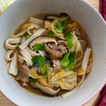 This weeknight pho is easily modified for a variety of diets.