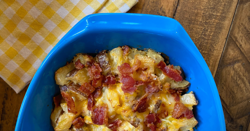 Loaded Twice Baked Potato Salad