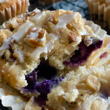 The cream cheese in Summer berry cream cheese muffins creates a light, creamy consistency and flavor paired with sweet, juicy berries.