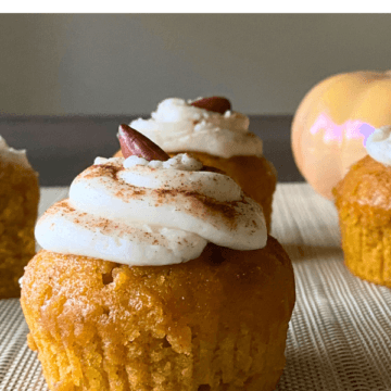 With a super moist pumpkin cake and luscious buttercream filling, combine the warm flavors of the season into one delicious fall treat