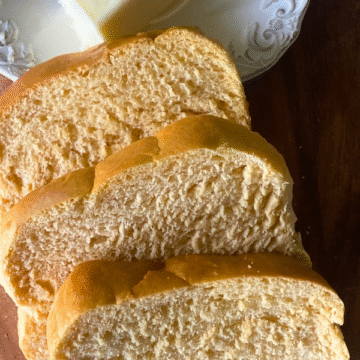 Easy Sweet Potato Sandwich Bread is soft, moist, and slightly sweet, with a tender crumb and a light crust. It uses only 6 simple ingredients and minimal prep!