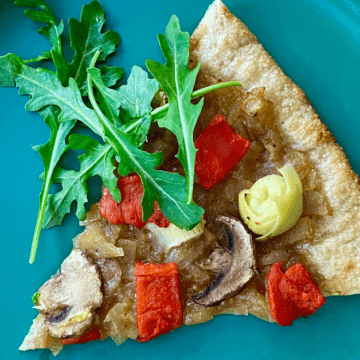 This copycat Amy's Roasted Vegetable Pizza captures the flavors of the original at a fraction of the cost.