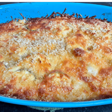 This old fashioned zucchini casserole is a tasty way to use garden squash.
