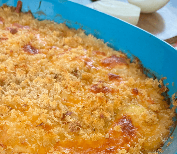 This old fashioned zucchini casserole is a tasty way to use garden squash.